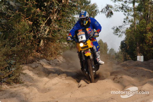 Chris in Stage 1 Dakar 2007